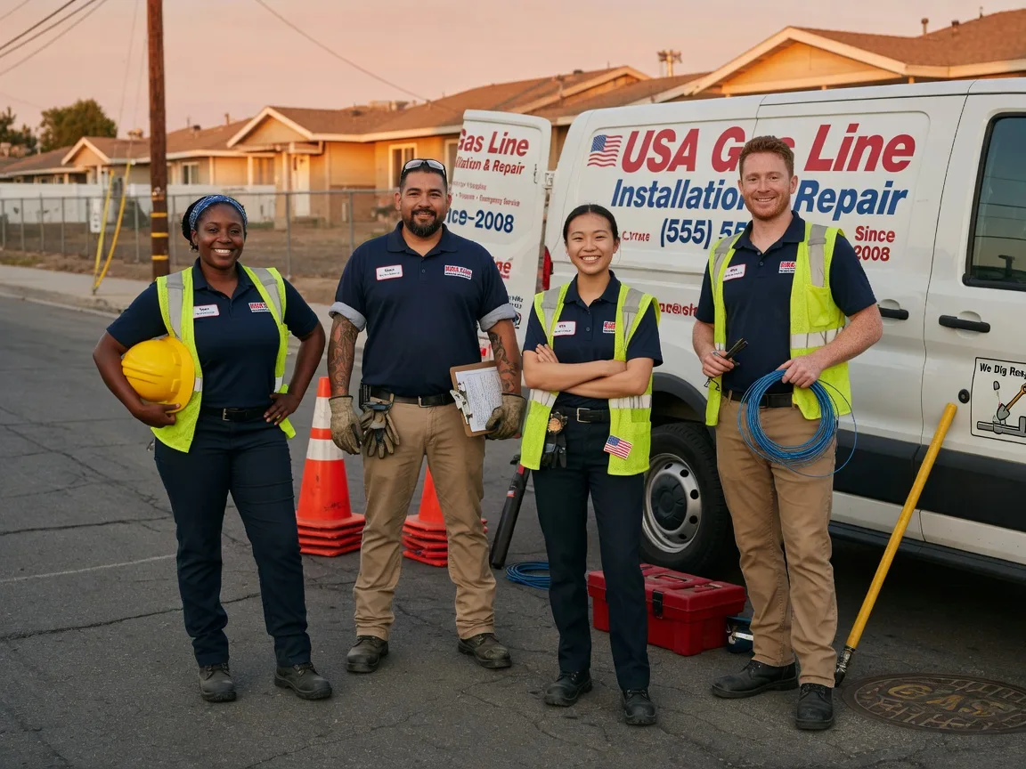 Gas Line Installation company in Rio Dell, CA